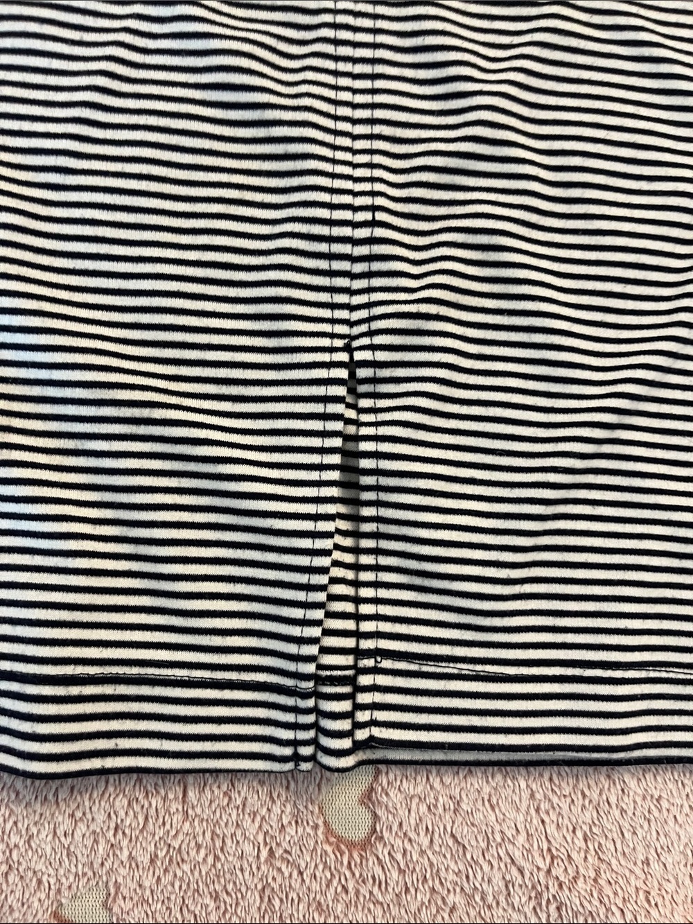 Zara Black and White Striped Tank Bodycon Dress - Picture 5 of 6